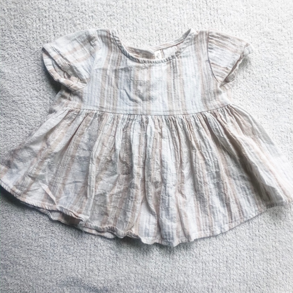 Rylee + Cru linen blouse